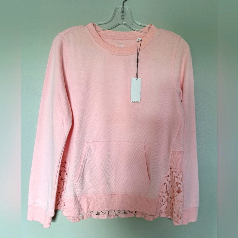 Adriano goldschmied pink crew neck